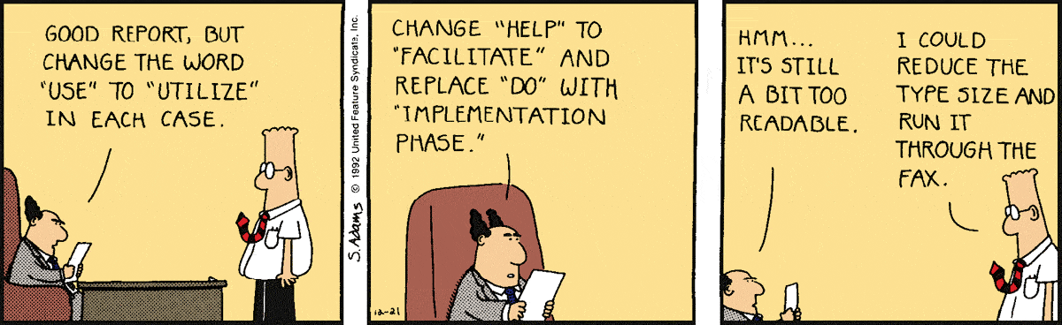 Dilbert Cartoon